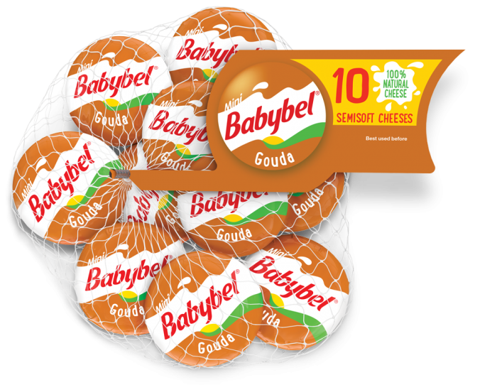 Bag of Mini Babybel Gouda Cheese