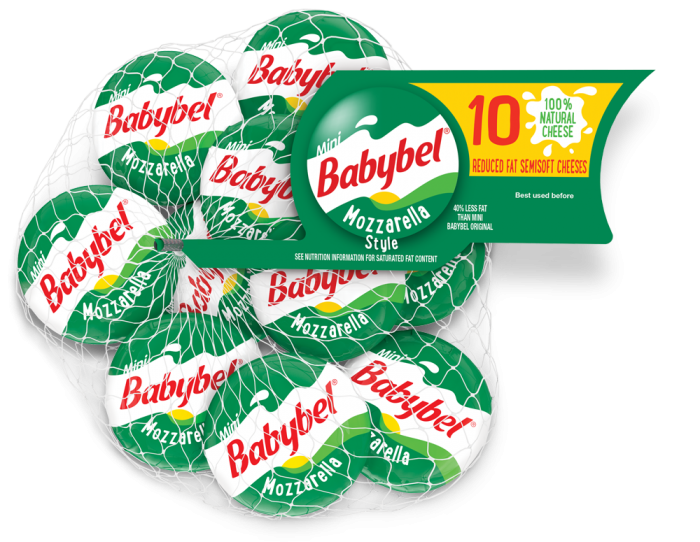 Bag of Mini Babybel Mozzarella Cheese