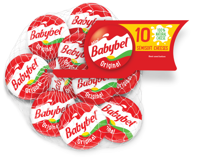 Bag of Mini Babybel Original Cheese