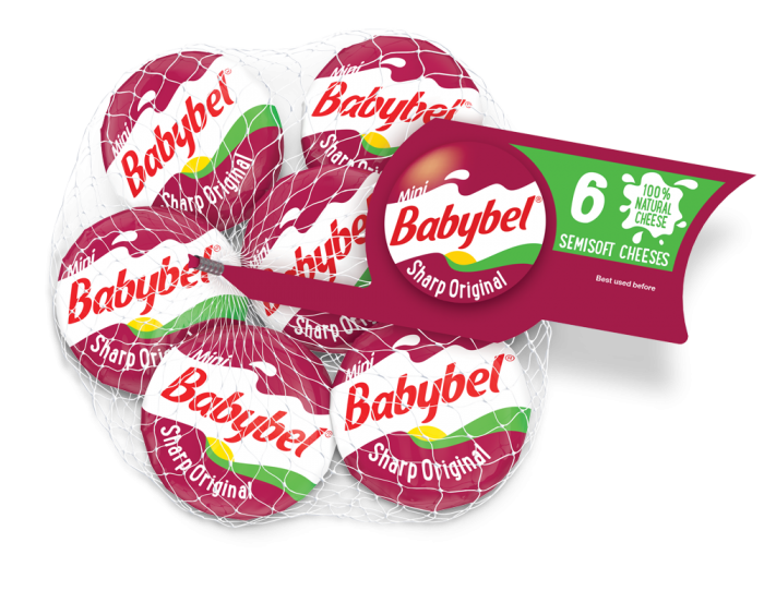Bag of Mini Babybel Sharp Original Cheese